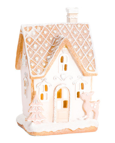 8.5in Led Gingerbread House | TJ Maxx
