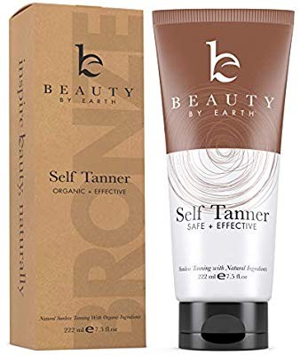 Self Tanner with Organic & Natural Ingredients, Tanning Lotion, Sunless Tanning Lotion for Flawle... | Amazon (US)