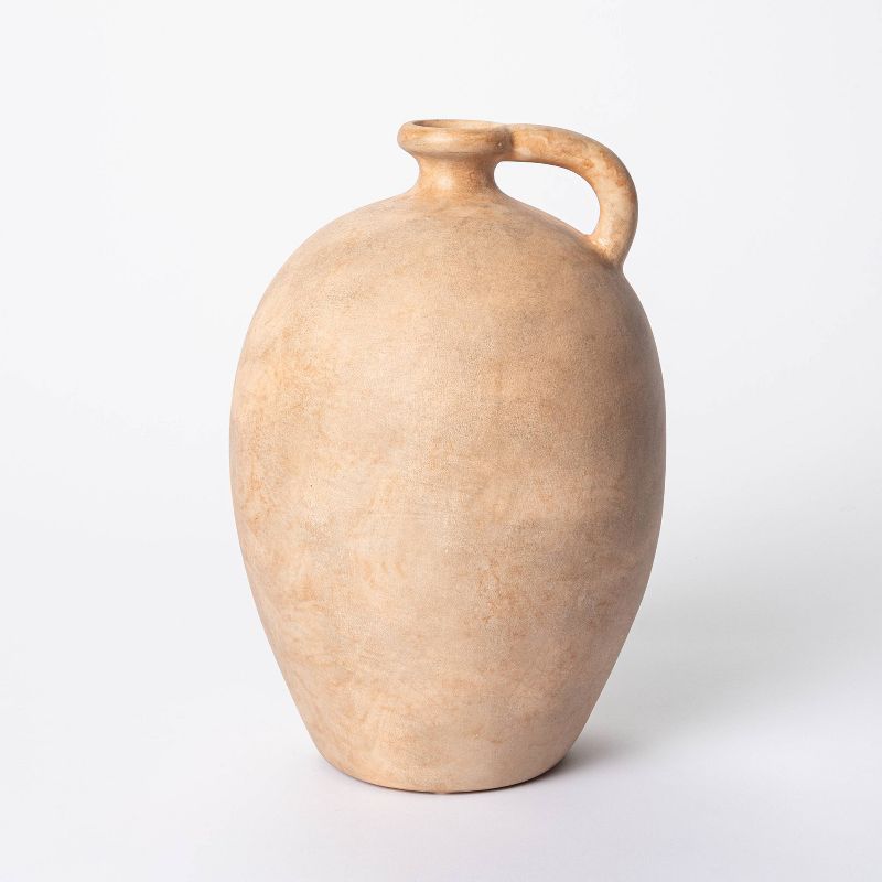 10&#34; x 7&#34; Weathered Jug Vase Brown - Threshold&#8482; designed with Studio McGee | Target