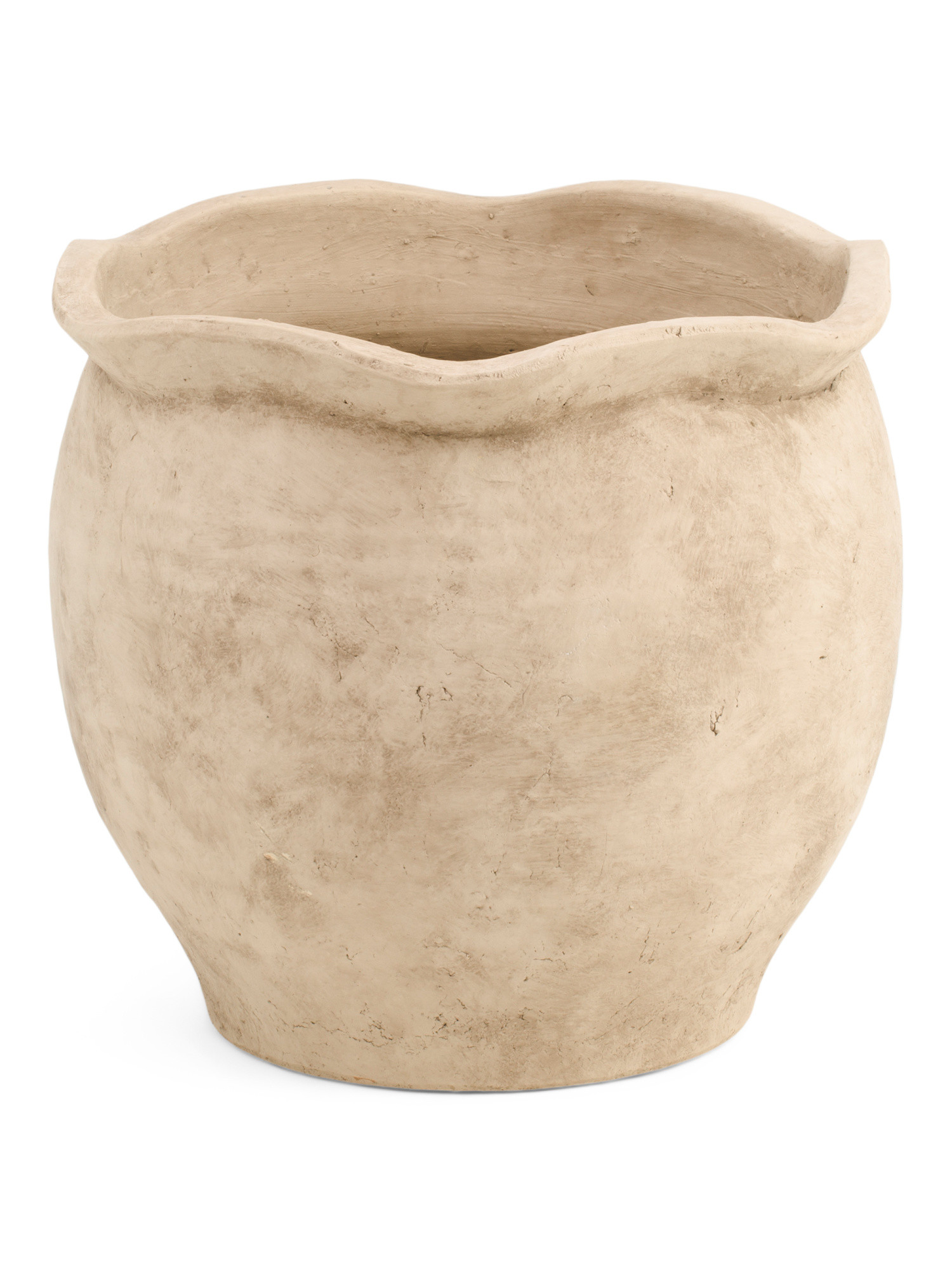 15in Terracotta Ruffled Edge Indoor And Outdoor Planter | Plants & Planters | Marshalls | Marshalls