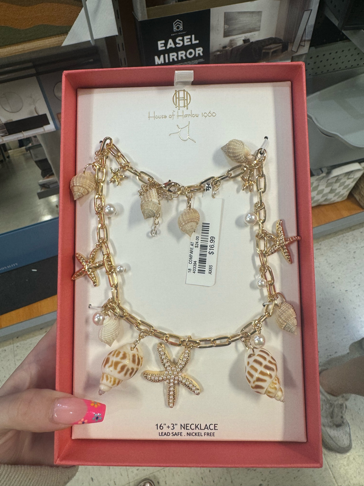 im absolutely loving #mermaidcore for the summer! 🧜🏻‍♀️✨🌊🐬

I snagged this SUPER darling seashell charm necklace by House of Harlow. I went on an online hunt trying to find it for y’all. The price is just right. Super affordable for the amount of detailing. 
You NEED for your upcoming vacay.

#summer #charmnecklace 
#mermaid #summernecklace #beach #beachcore #mermaidcore #festival #fyp #viralproducts #bikini 

#LTKfindsunder100 #LTKtravel #LTKswim