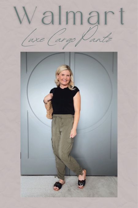 These cargo pants are silky soft and lightweight. They come in sizes XS-XXXL with a 27” inseam!

#LTKSeasonal #LTKworkwear #LTKstyletip