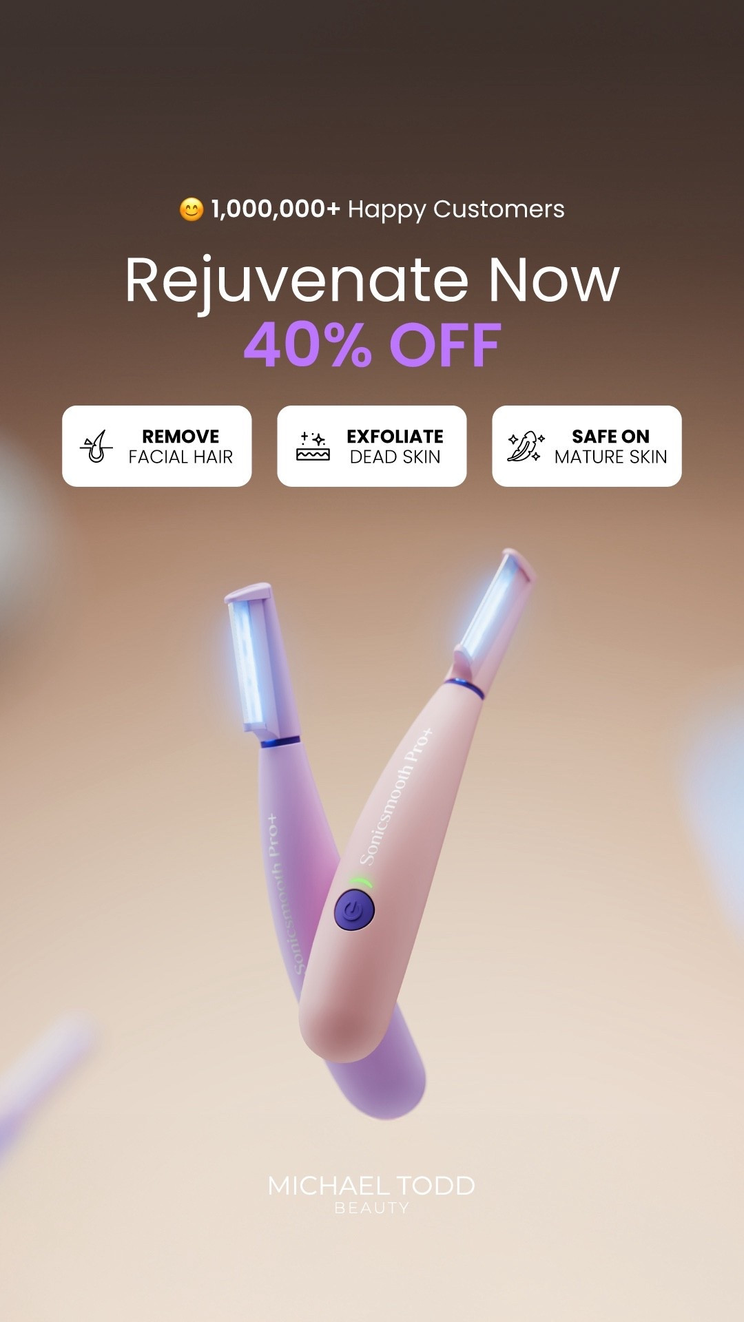 Glowing skin starts here ✨ This Michael Todd Beauty dermaplane tool removes peach fuzz and dead skin so makeup goes on like BUTTER. Bonus: it’s safe on mature skin 🙌
👉 Linked on my LTK (and it’s 40% off!)

#LTKBeauty #LTKmorningroutine #LTKselfcare