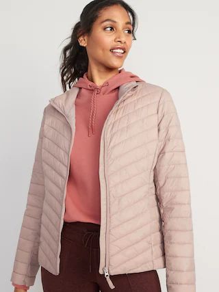 Water-Resistant Narrow-Channel Packable Puffer Jacket for Women | Old Navy (US)