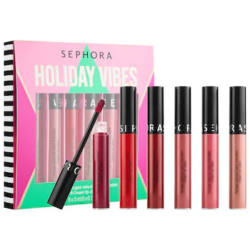 Holiday Vibes Cream Lip Stain Set | Sephora (US)