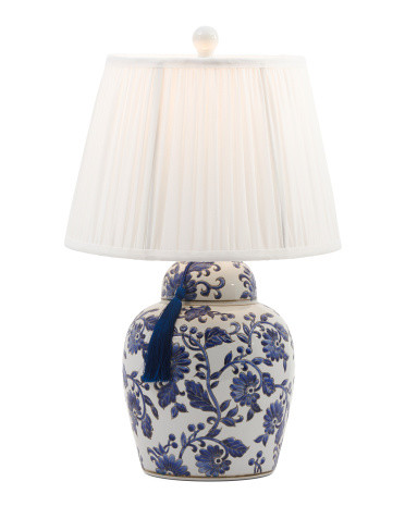24.5in Chinoiserie Ceramic Table Lamp | Bedroom | Marshalls | Marshalls