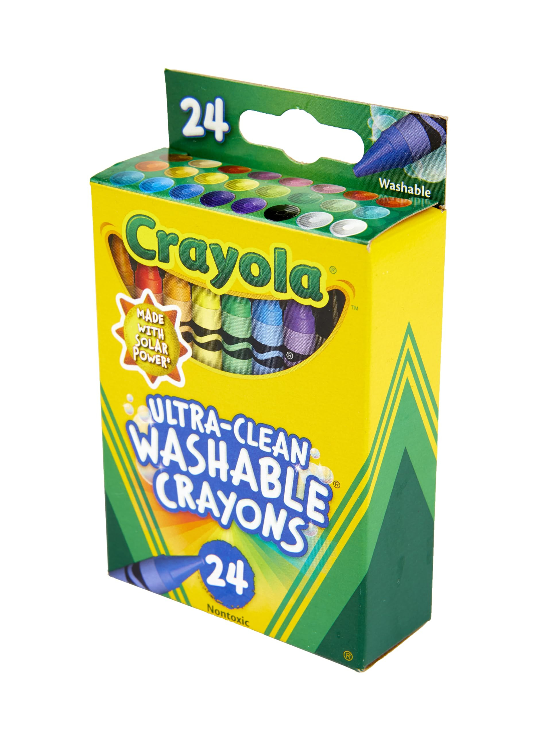 Crayola Washable Crayons, School Supplies, 24 Count | Amazon (US)
