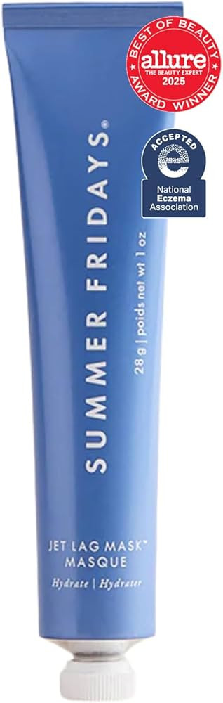 Summer Fridays Jet Lag Mask Mini - Hydrating Face Moisturizer + Mask - Enriched with Hyaluronic A... | Amazon (US)