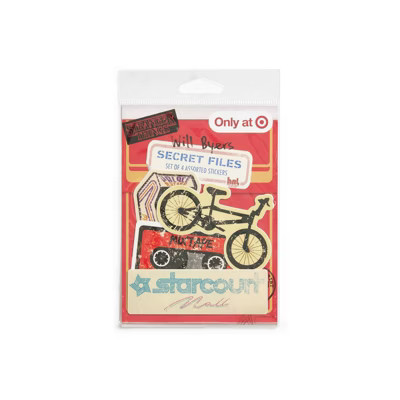 Stranger Things: Will Byers Secret Files Sticker Set | Target