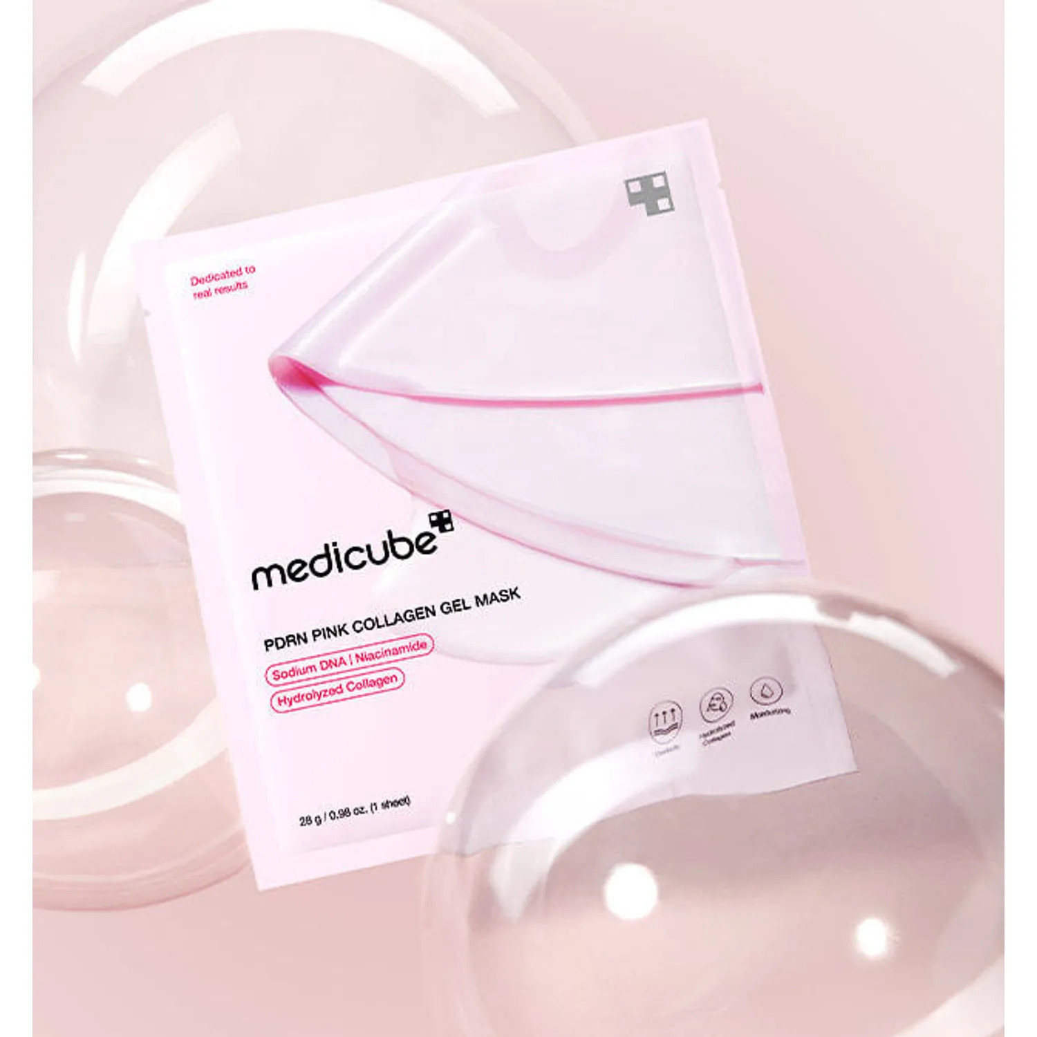 medicube PDRN Pink Collagen Gel Mask Sheet 1ea | Olive Young Global