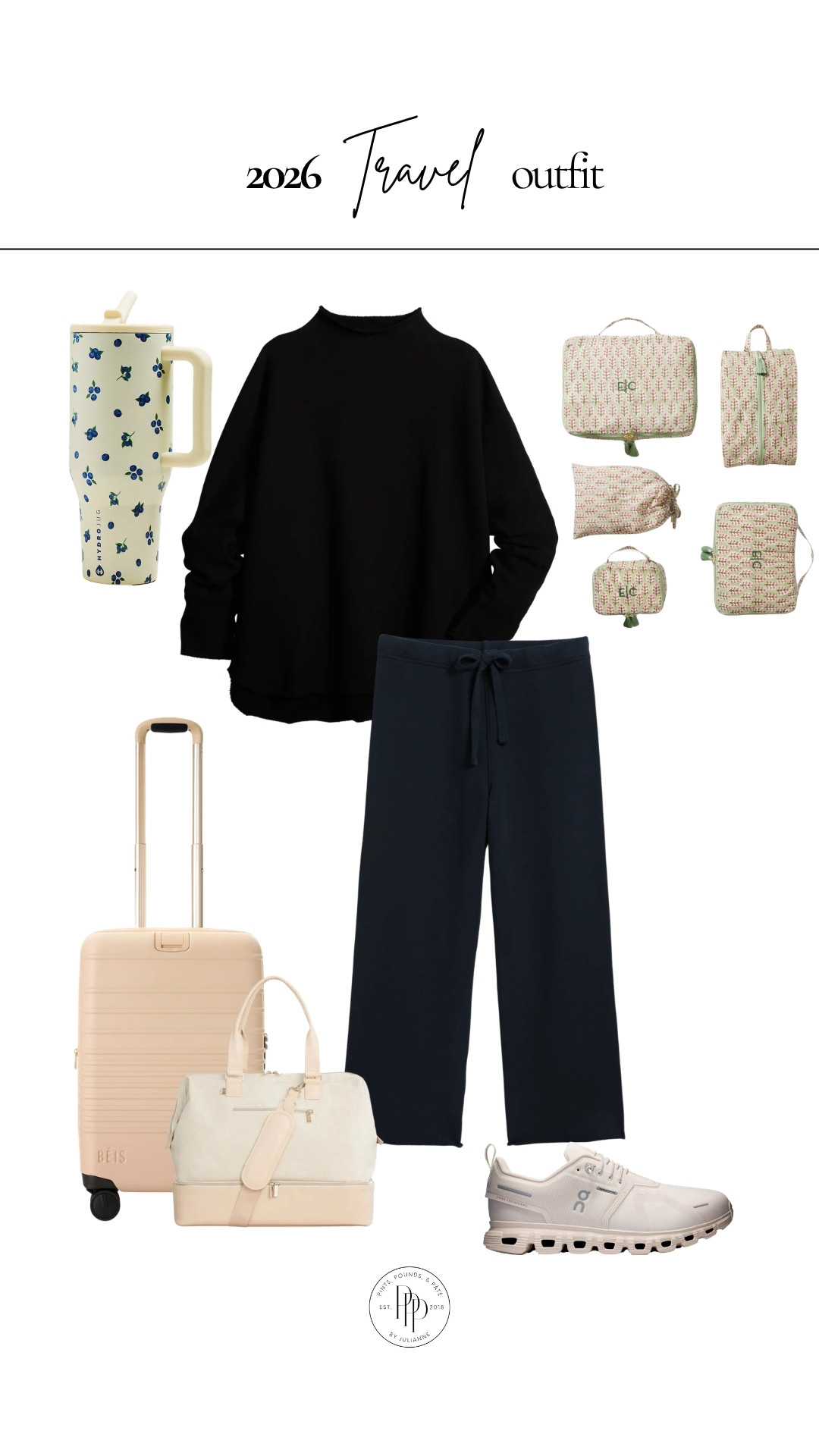 Comfy travel day outfit + all the cute essentials! ✈️🤍

Spring, summer, travel outfit, airport outfit, airplane 

 #LTKootd #LTKSeasonal #LTKTravel