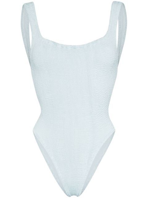 square-neck swimsuit | Farfetch (US)