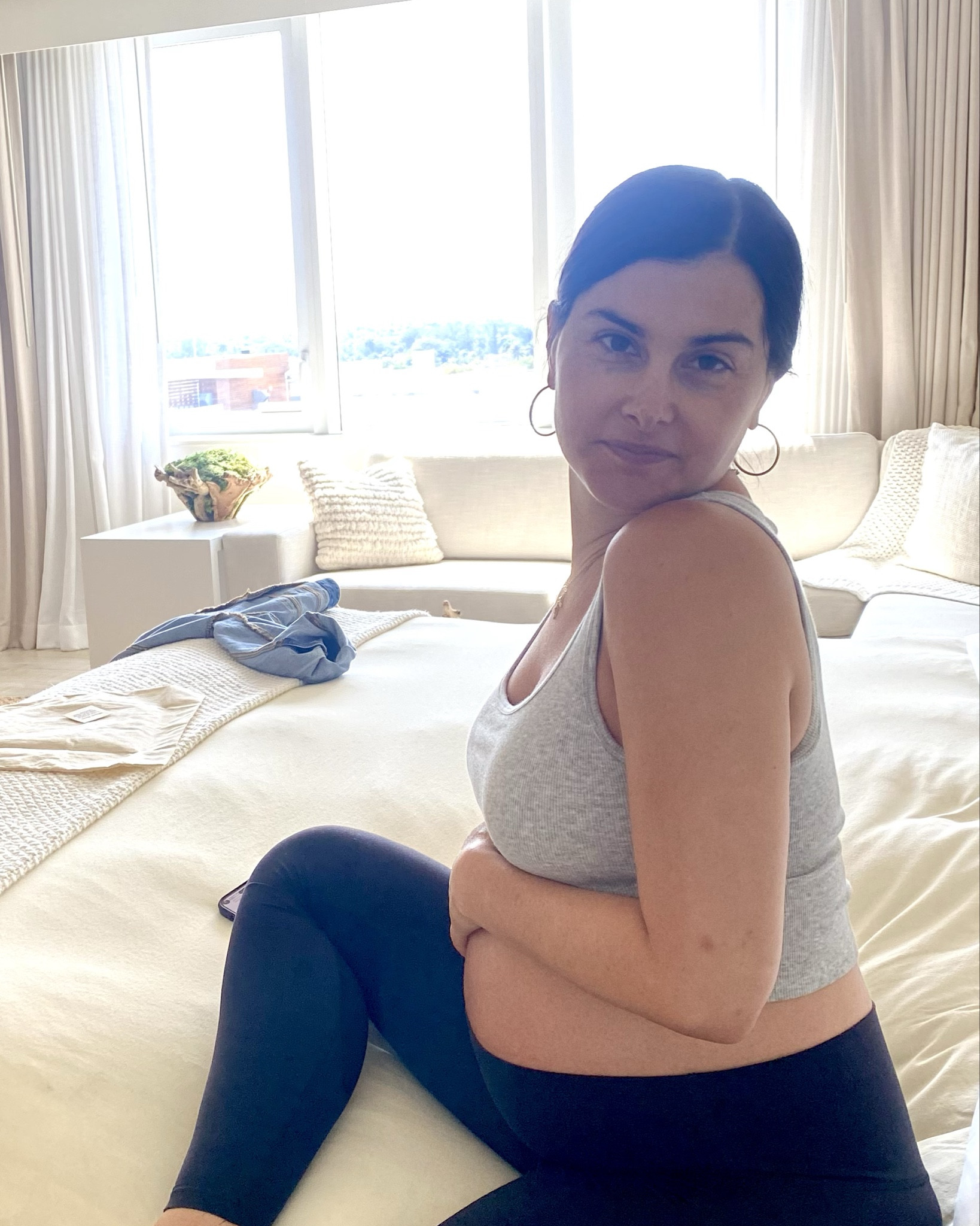 I’m all about comfort right now and showing off the bump whenever I feel like! This target tank was affordable and super versatile + sooo comfy. The leggings are aerie and not maternity but definitely pregnancy friendly!

#LTKFindsUnder50 #LTKSeasonal #LTKBump