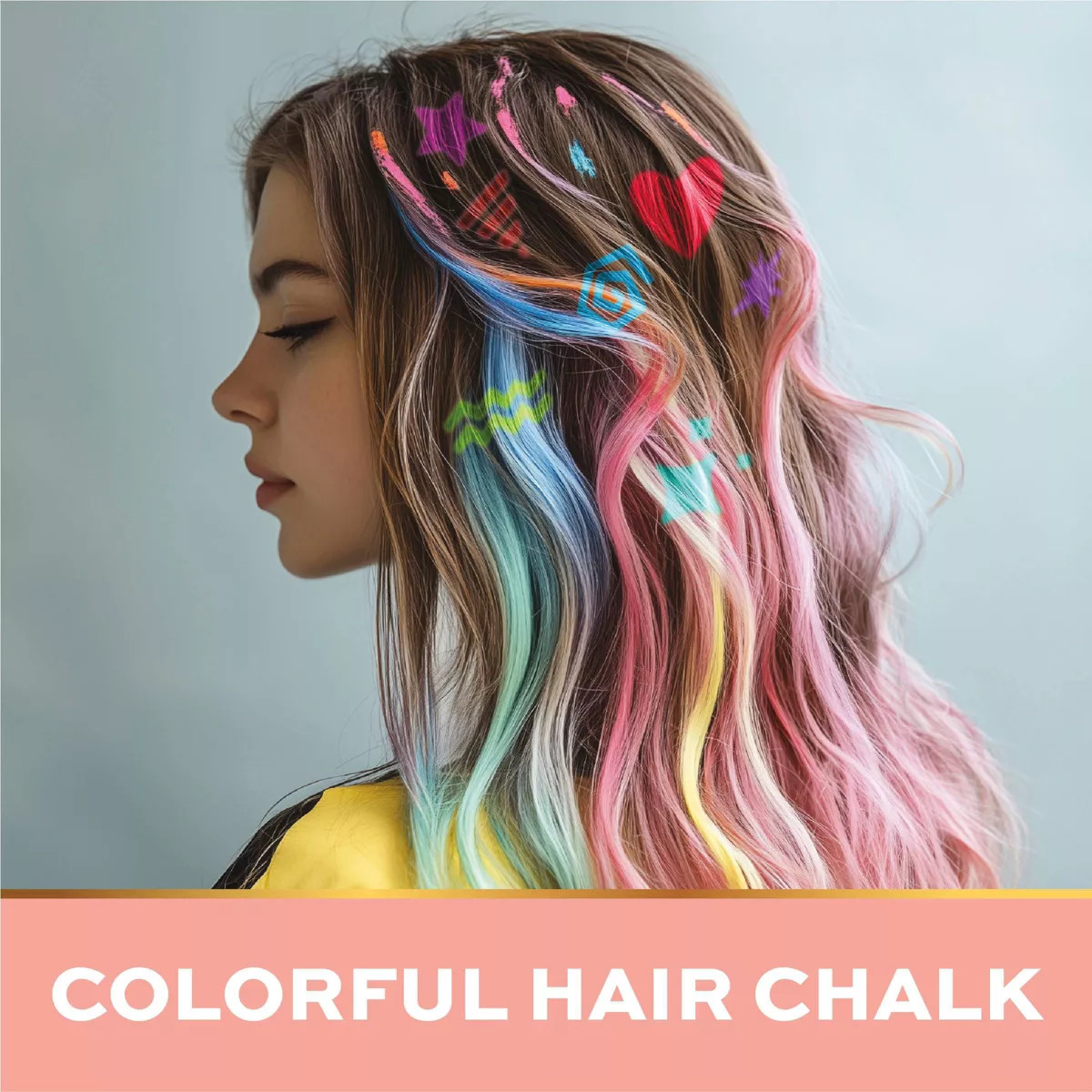 FAO Schwarz Hair Chalk Dazzle Design Set - 11pc | Target