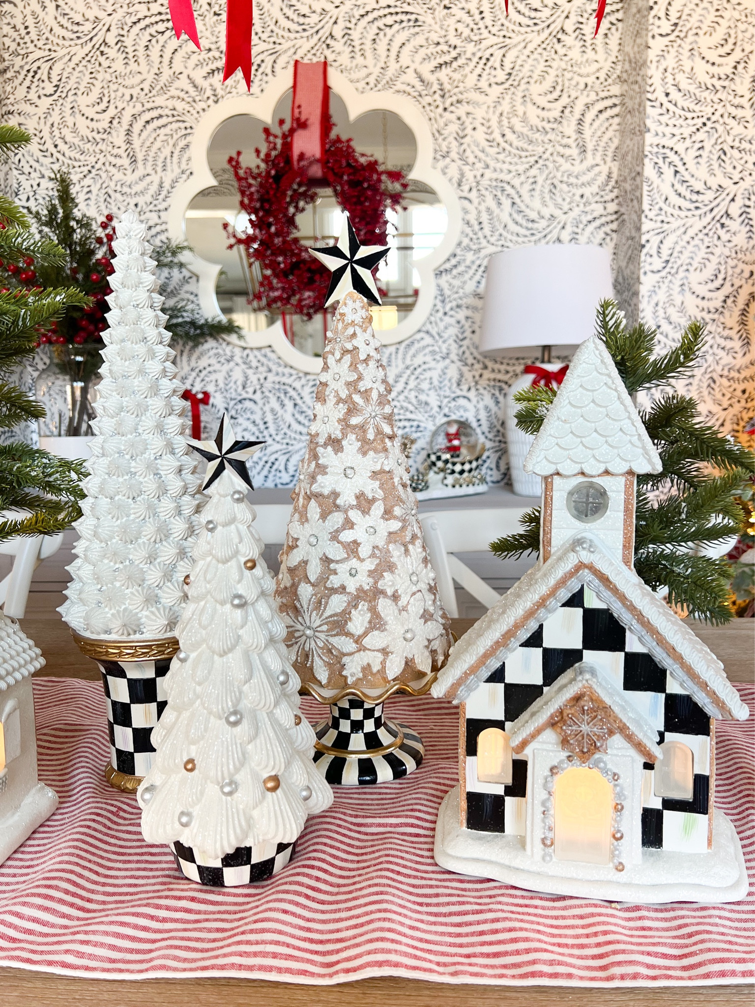 Every holiday needs a little MacKenzie-Childs! My code KATI20 is active for the next 48 hours. Check out my latest reel to see how I incorporated MacKenzie-Childs into my holiday home  

#LTKHoliday #LTKsalealert #LTKSeasonal