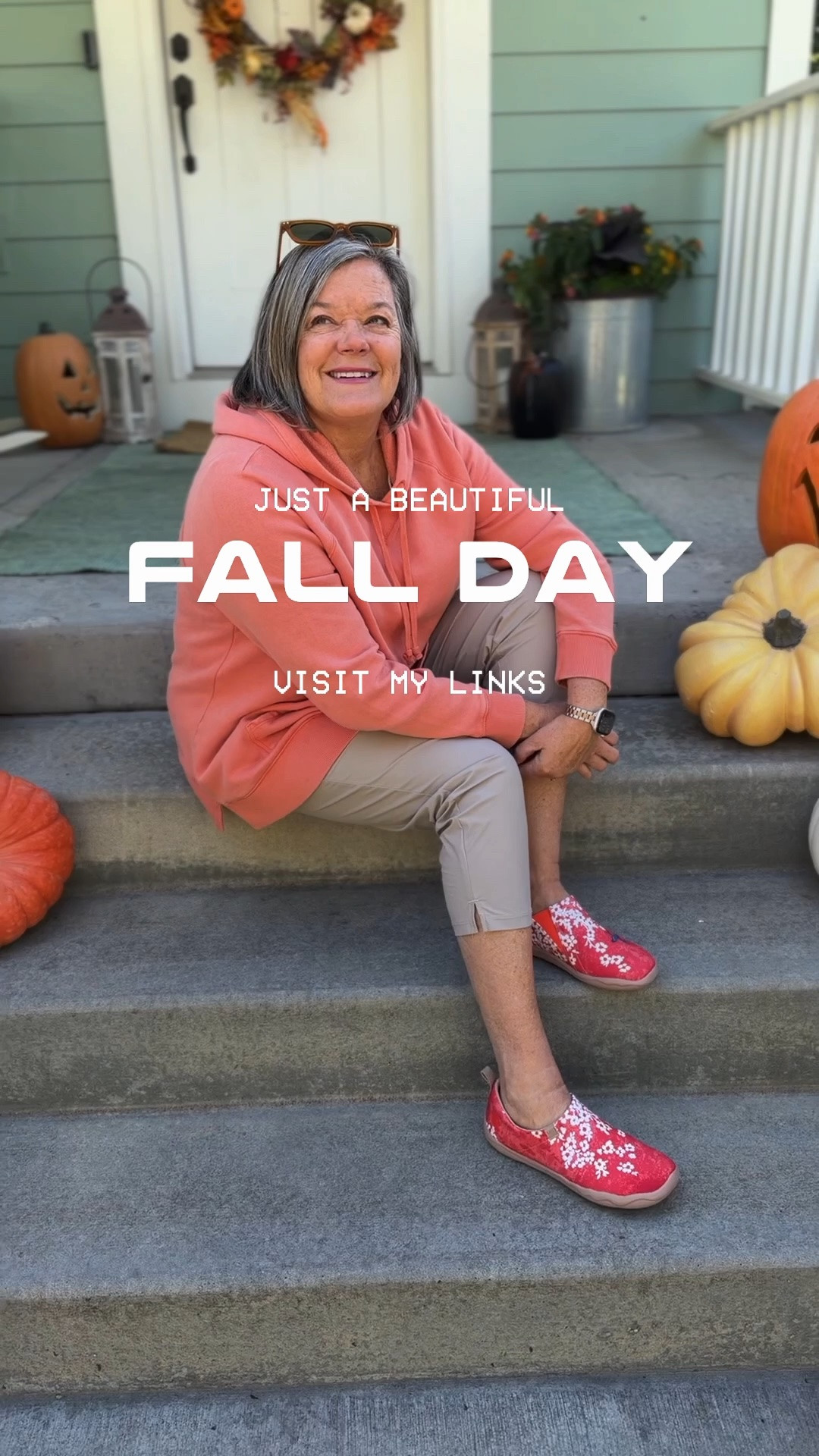 Just a perfect fall day… blue skies, leaves starting to change, birds chirping. I love this time of year! 

I have always loved wearing sweatshirts as far back as I can remember! They are cozy and soft and comforting. This color wash hooded one is from @coldwatercreek and it comes in lots of gorgeous colors. 

My shoes? Where are they from? I’m so glad you asked! @uinartshoes have the most unique artistic and comfortable slip on shoes around! They are designed for those ready to dive in, be mindful, immerse themselves in a place of travel. 
Try them you will be glad you did! 
#uniqueshoes #shoesforover50 #travelshoes

#LTKootd #LTKOver40