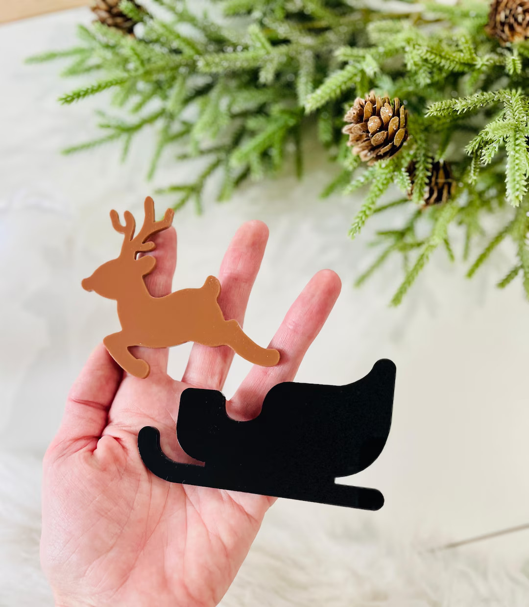 Santa’s Sleigh Dry Erase Set | Acrylic Tracing Shapes | Reusable Christmas Learning Activity | ... | Etsy (US)