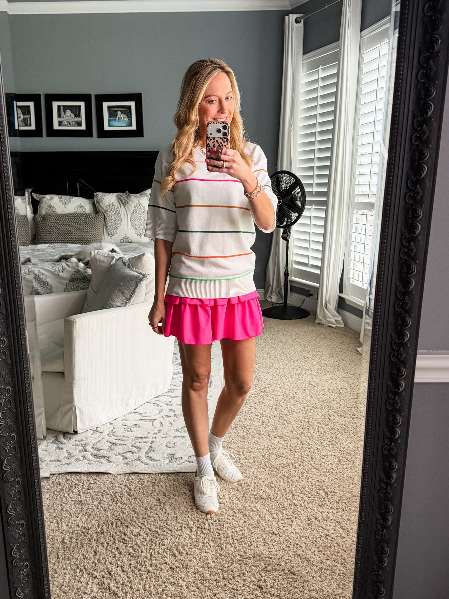 Obsessed with this fun and soft short sleeve sweater. It’s perfect for spring. 
I’m wearing a small in the sweater and size 2 in the shorts. 

Denim shorts | jean shorts | summer shoes  | sandals | sweater | spring outfit | casual outfit | date night | 




#LTKootd #LTKSaleAlert #LTKmomlife