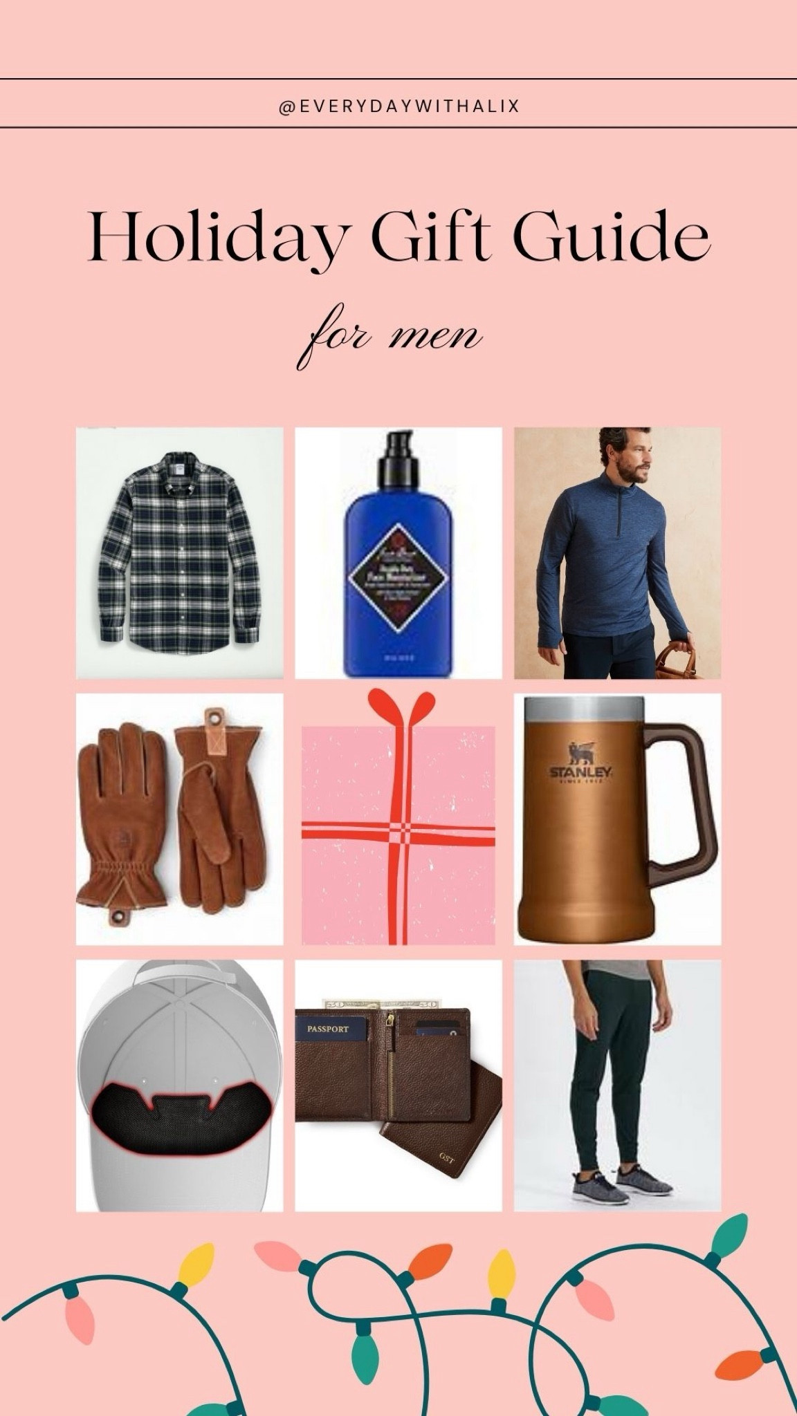 Gift ideas for all the men in your life! 

#LTKGiftGuide #LTKSeasonal #LTKHoliday