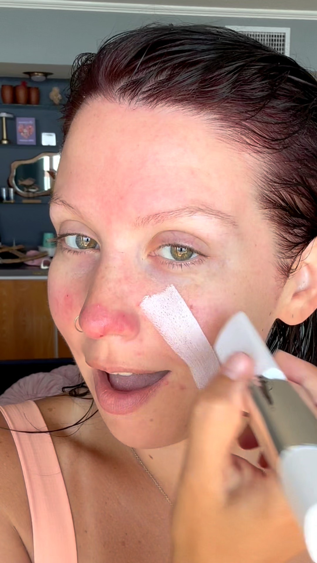 What is this sorcery 🤩 no need to shade match anymore! This foundation stick blends to your perfect shade and that coverage is incredible! Plus under $30 🙌🏼 

#LTKBeauty #LTKFindsUnder50 #LTKSaleAlert