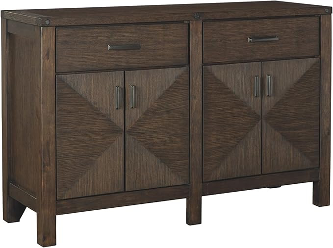 Signature Design by Ashley Dellbeck Contemporary Dining Room Buffet or Server, Brown | Amazon (US)