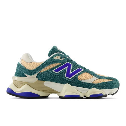 New Balance Unisex 9060 Sneakers - Green/Orange/Blue (Size 6) | New Balance Athletics, Inc.
