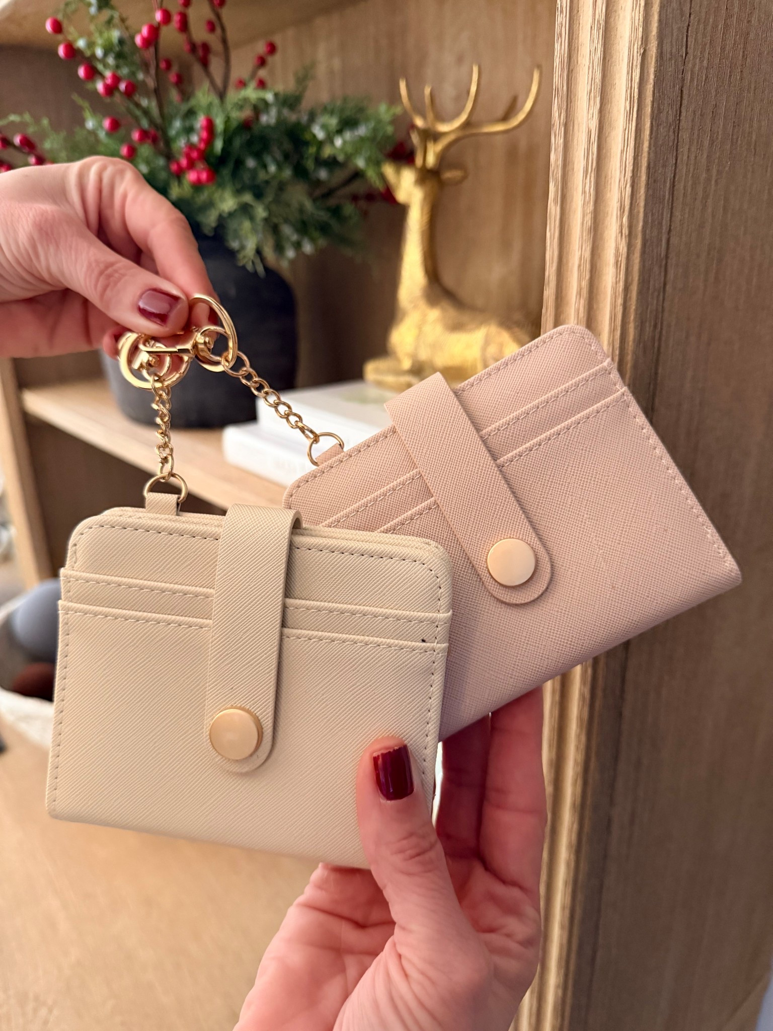 Last minute gift idea-- key chain wallets! 

#LTKHoliday #LTKGiftGuide