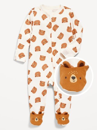 2-Way-Zip Sleep & Play Footed One-Piece for Baby | Old Navy (US)