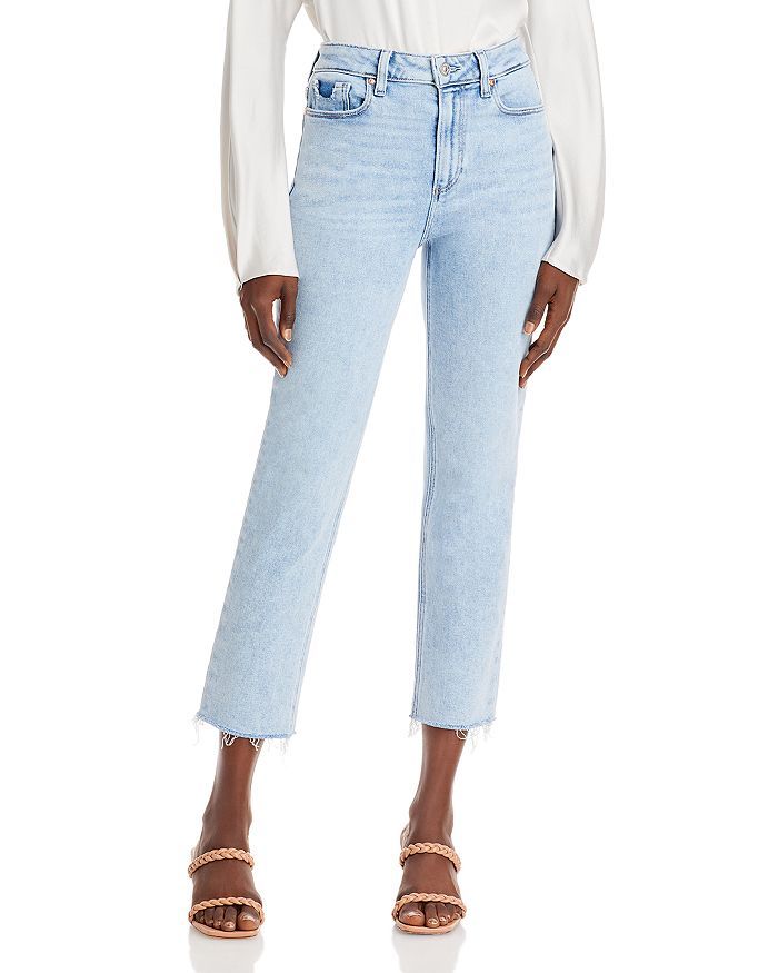Hoxton High Rise Cropped Slim Straight Jeans in Mariska | Bloomingdale's (US)