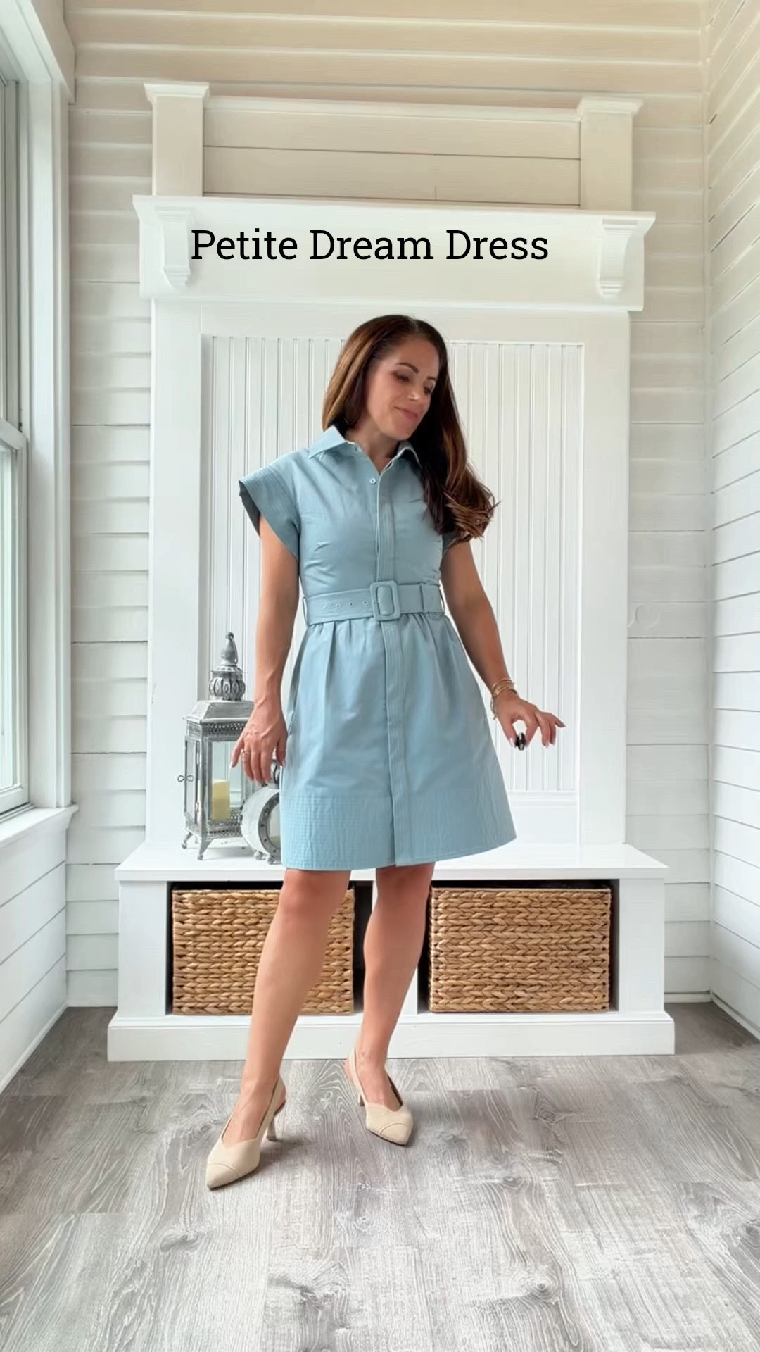 I tried the @Tuckernuck Chloe mini dress at 4’11 and this petite is impressed. ￼Tuckernuck’s quality is unrivaled. The detail and structure of this dress is simply dreamy. Flattering belted waist, comes in XXS, and is an ideal length for petites. I’m in the XXS. If Tuckernuck is out of budget, I’m also linking a comparable Amazon find.

#LTKPetite #LTKOver40 #LTKSeasonal