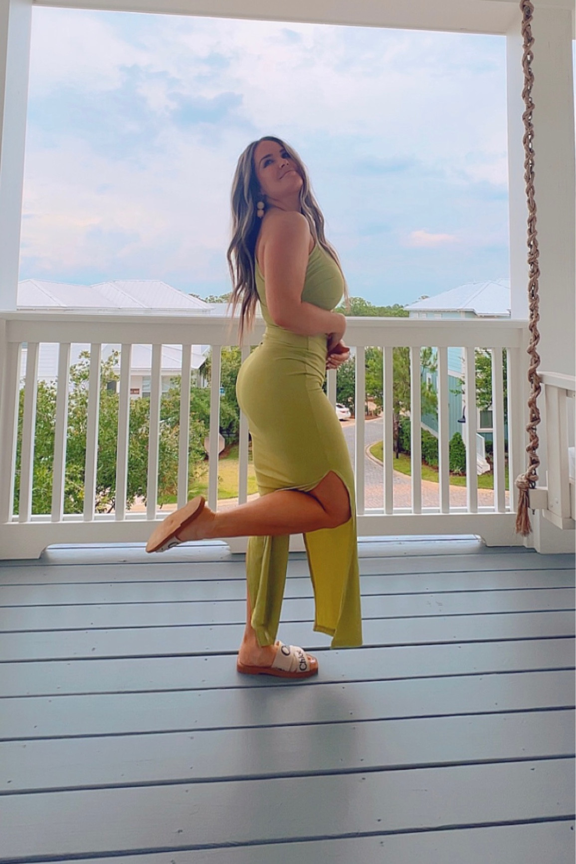 Amazon find cute green summer beach maxi dress - dress it up or keep it casual

#LTKunder50 #LTKshoecrush #LTKstyletip