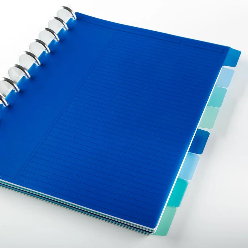 Circa Sea and Sky Discbound Notebook Dividers (set of 8) | Levenger
