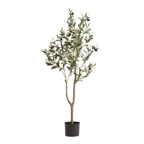 Faux Olive Tree 48 Inch | World Market