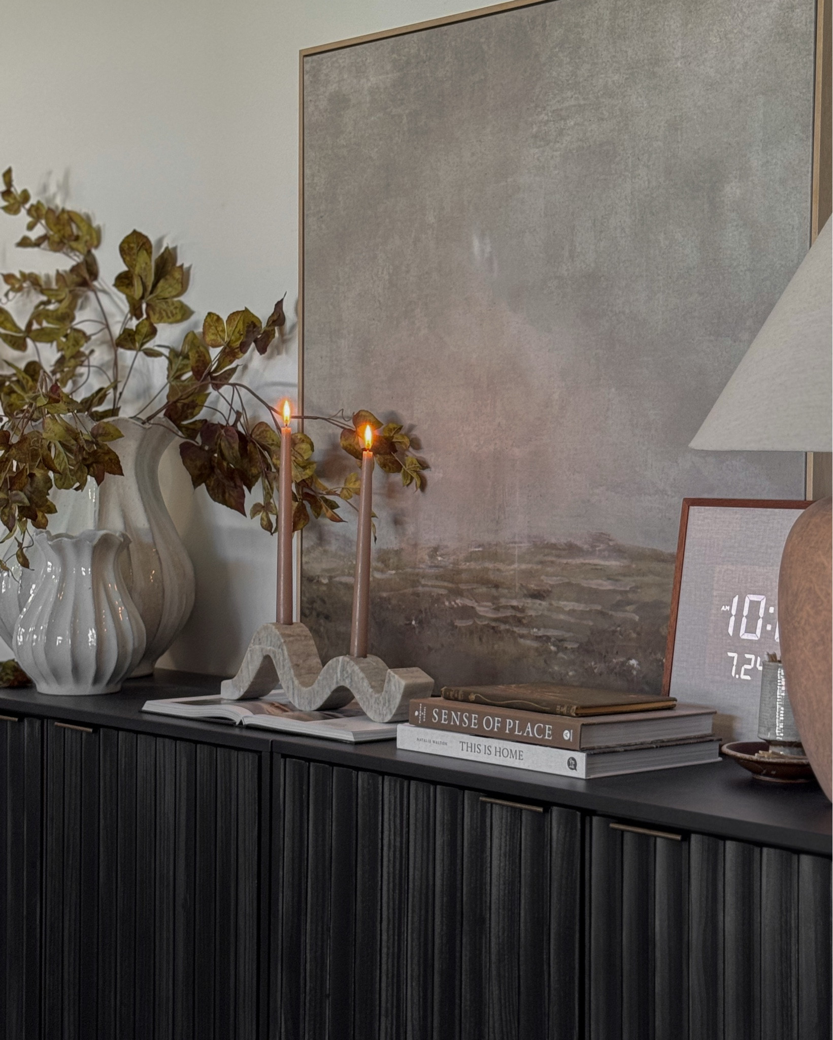 Sideboard decor, fall decor, home decor, console table decor, fall stems, viral target decor

#LTKHome #LTKSeasonal