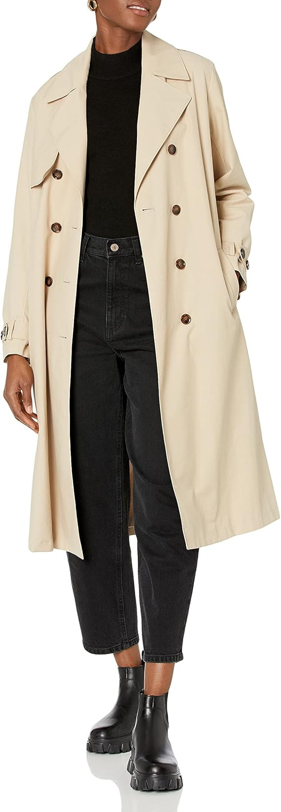 The Drop Women's Noa Trench Coat | Amazon (US)