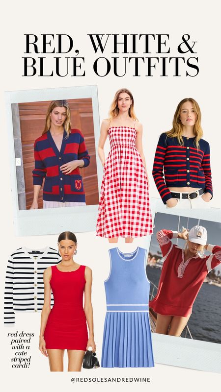 Red white and blue outfits! 4th of July style, July 4th outfit, Memorial Day outfit, patriotic outfit 

#LTKSeasonal #LTKStyleTip