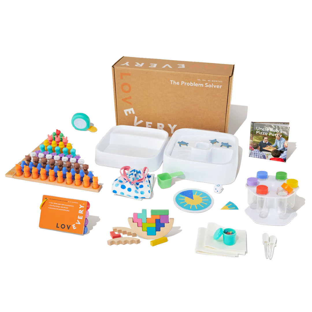 Lovevery Problem Solver Kit | The Play Kits | Toddler Development Toys For 3 Year Olds | Toddler Problem Solving Skills Development Toy Subscription | LOVEVERY
