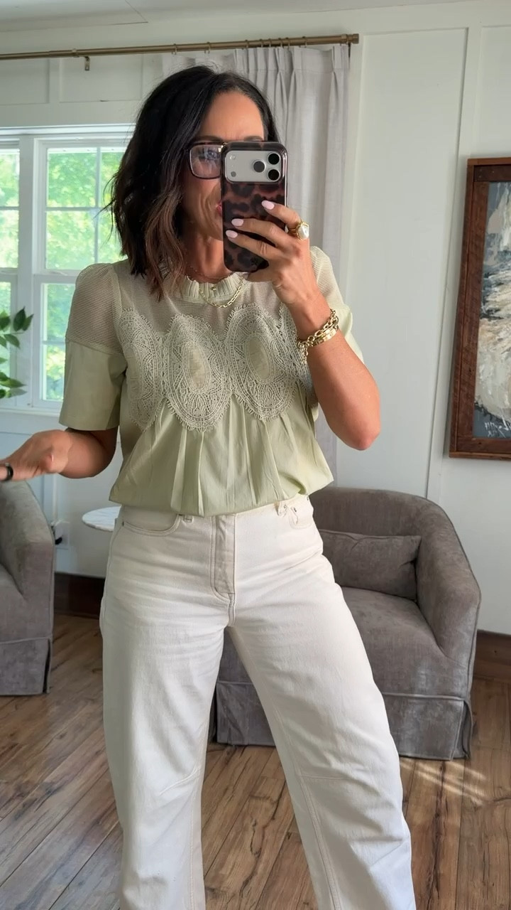 this top just saved me from spending $80 at anthro… same top, way less money
size small! 5’3
amazon look for less top, embroidered blouse, anthro dupe, neutral outfit inspo, casual chic outfit, affordable fashion

#amazonfinds #lookforless #anthrodupe #ltkunder50 #casualchic #everydayoutfit