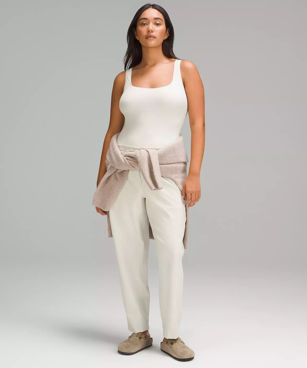 Square-neck ultra-soft bodysuit, Icône, Bodysuits For Women, Summer