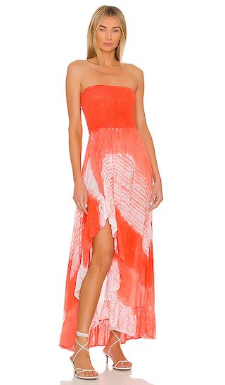 Eri Maxi Dress in Nata Coral | Revolve Clothing (Global)