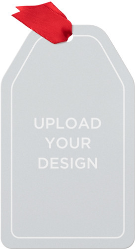 Upload Your Own Design Gift Tag Metal Ornament | Shutterfly