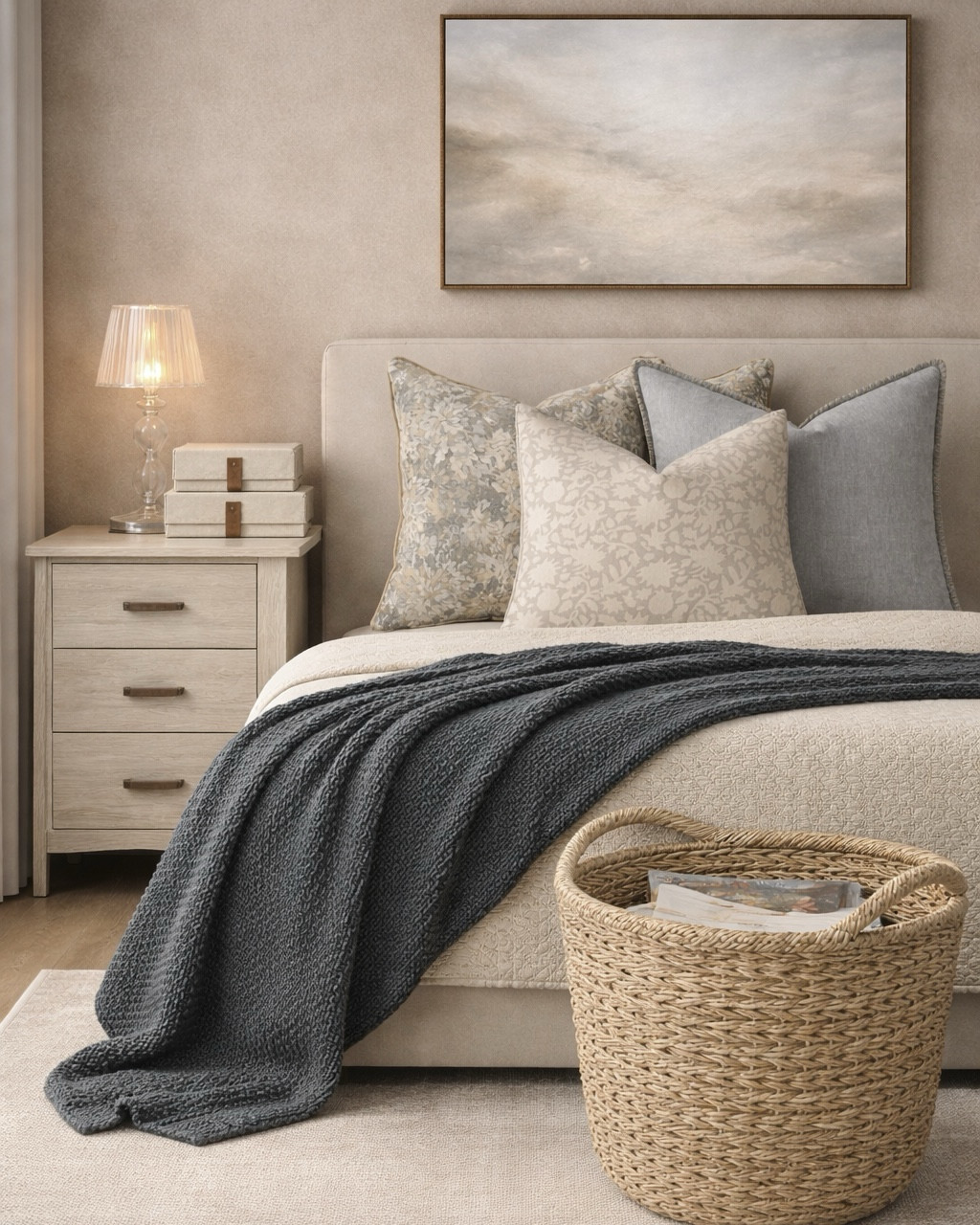 Neutral Home Finds That Make a Space Feel Finished

Follow @farmtotablecreations on Instagram for more cozy, elevated home finds 🤍

These are the pieces I reach for when I want a space to feel warm, layered, and effortlessly put together. From soft, textured pillows to cozy throws and woven baskets, everything works together to add depth without overwhelming the space. I love mixing subtle patterns with natural materials like this—it always creates that relaxed, designer look.

#throwpillows | #throwblanket | #wovenbasket | #storagebasket | #homedecorfinds | #neutraldecor | #livingroomdecor

#LTKSaleAlert #LTKHome