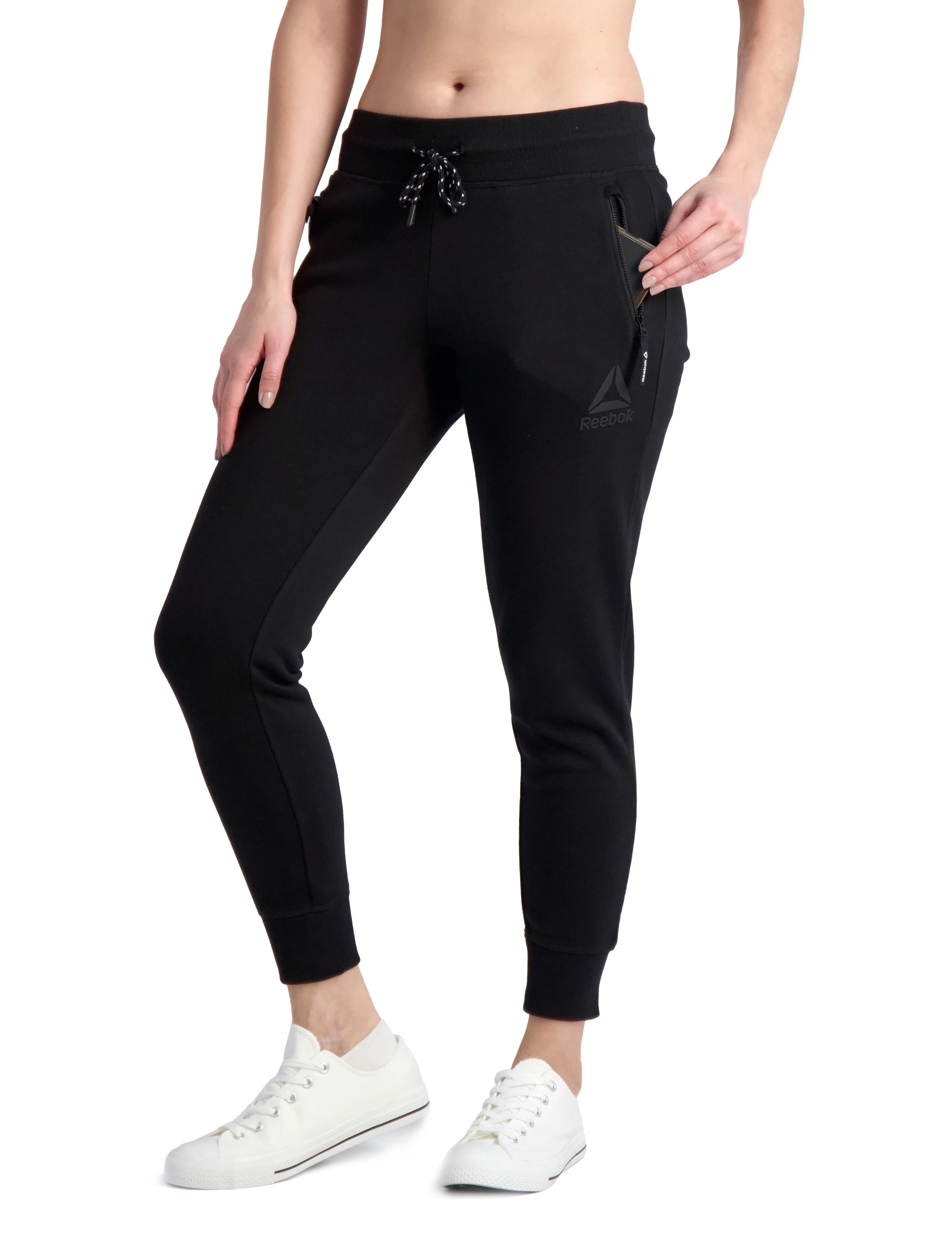 Reebok Women's Drawstring Waist Joggers with Pockets | Walmart (US)