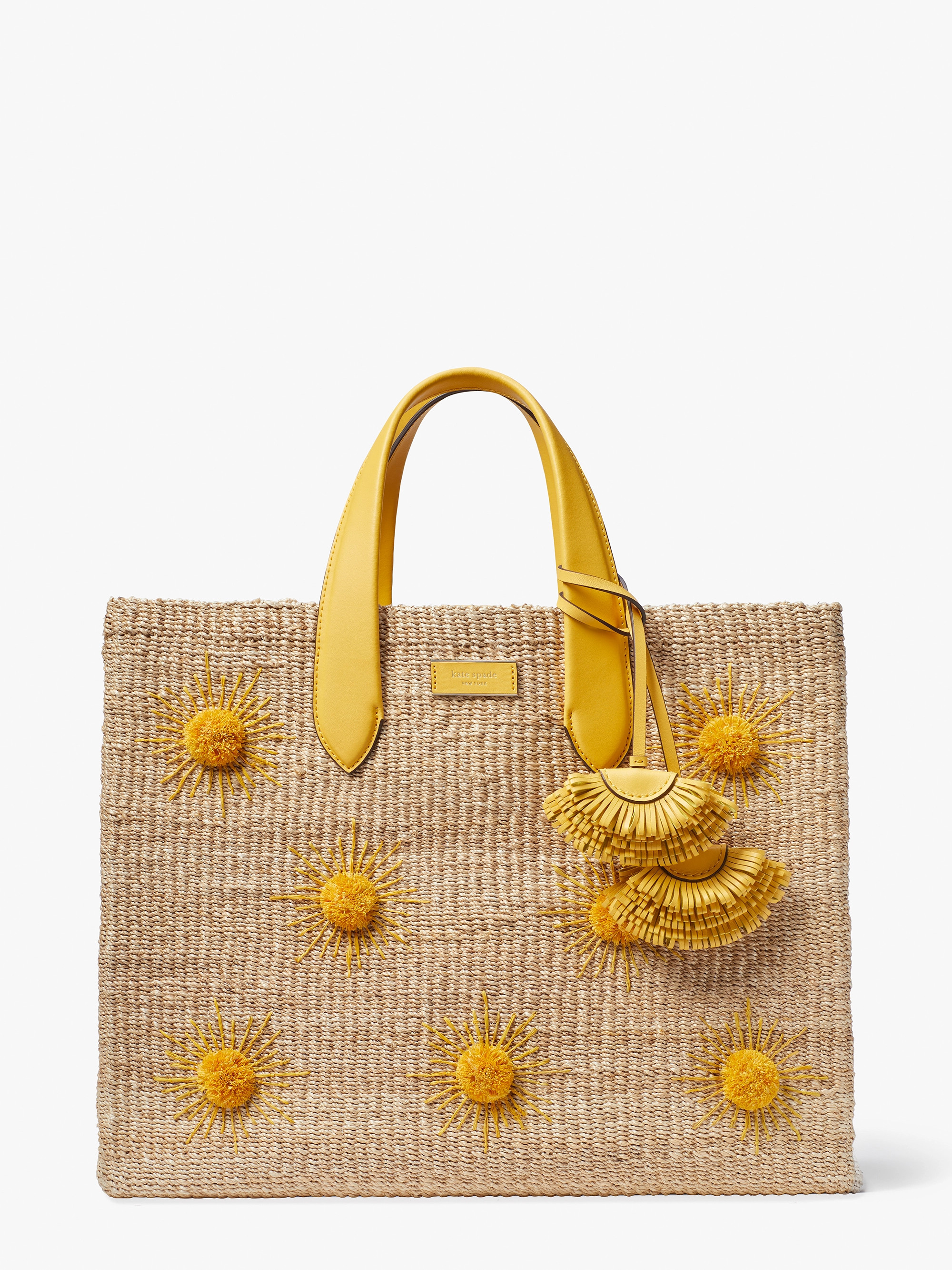 Manhattan Sun Raffia Large Tote | Kate Spade (US)