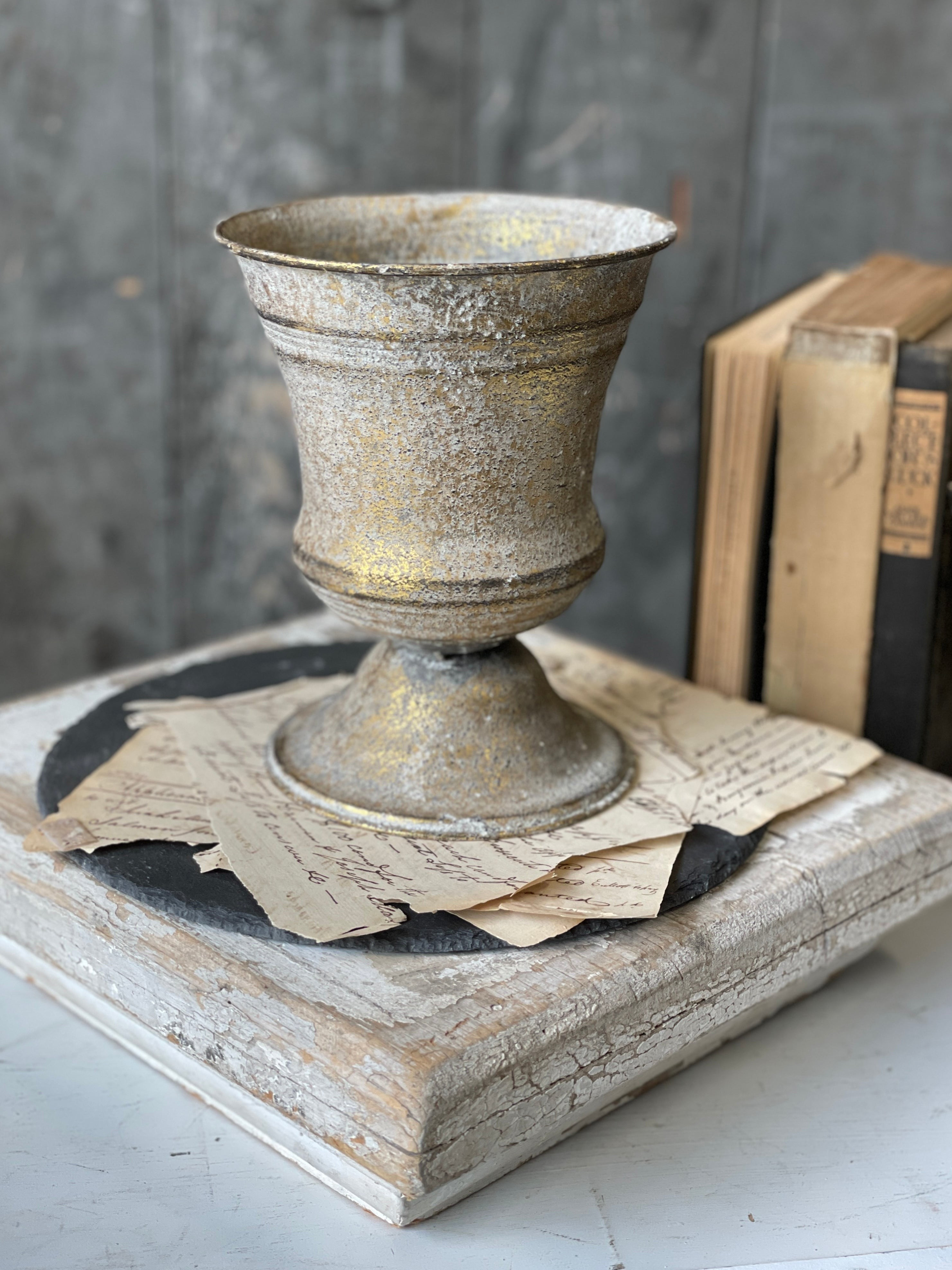 Pyrite Urn | 8" | The Nested Fig