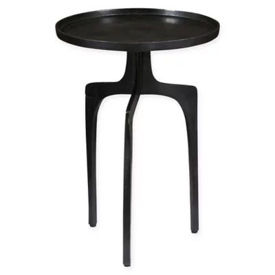 Natalie Accent Table in Black | Bed Bath & Beyond | Bed Bath & Beyond