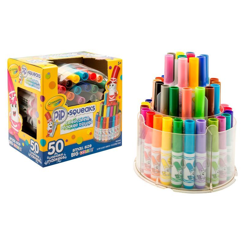 Crayola 50ct Pip Squeaks Marker Set | Target