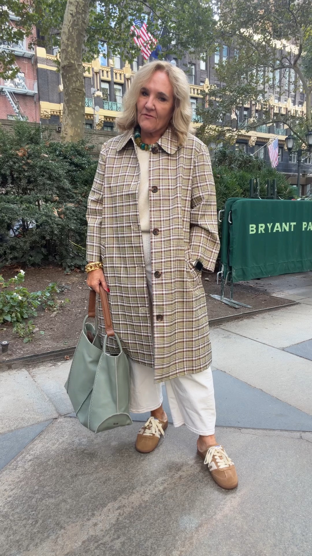 Met up with a friend for a late lunch early dinner. This jacket is perfect for early fall. Wearing a medium. Take 15% off your Avara order with code NANETTE15
Jeans size med petite 
Sweater I sized up to a large 
These sneakers are swimmers! Walked all day!

#LTKNYFW #LTKOver40 #LTKootd