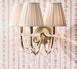 LoveShackFancy Crystal 3-Arm Sconce (15") | Pottery Barn (US)
