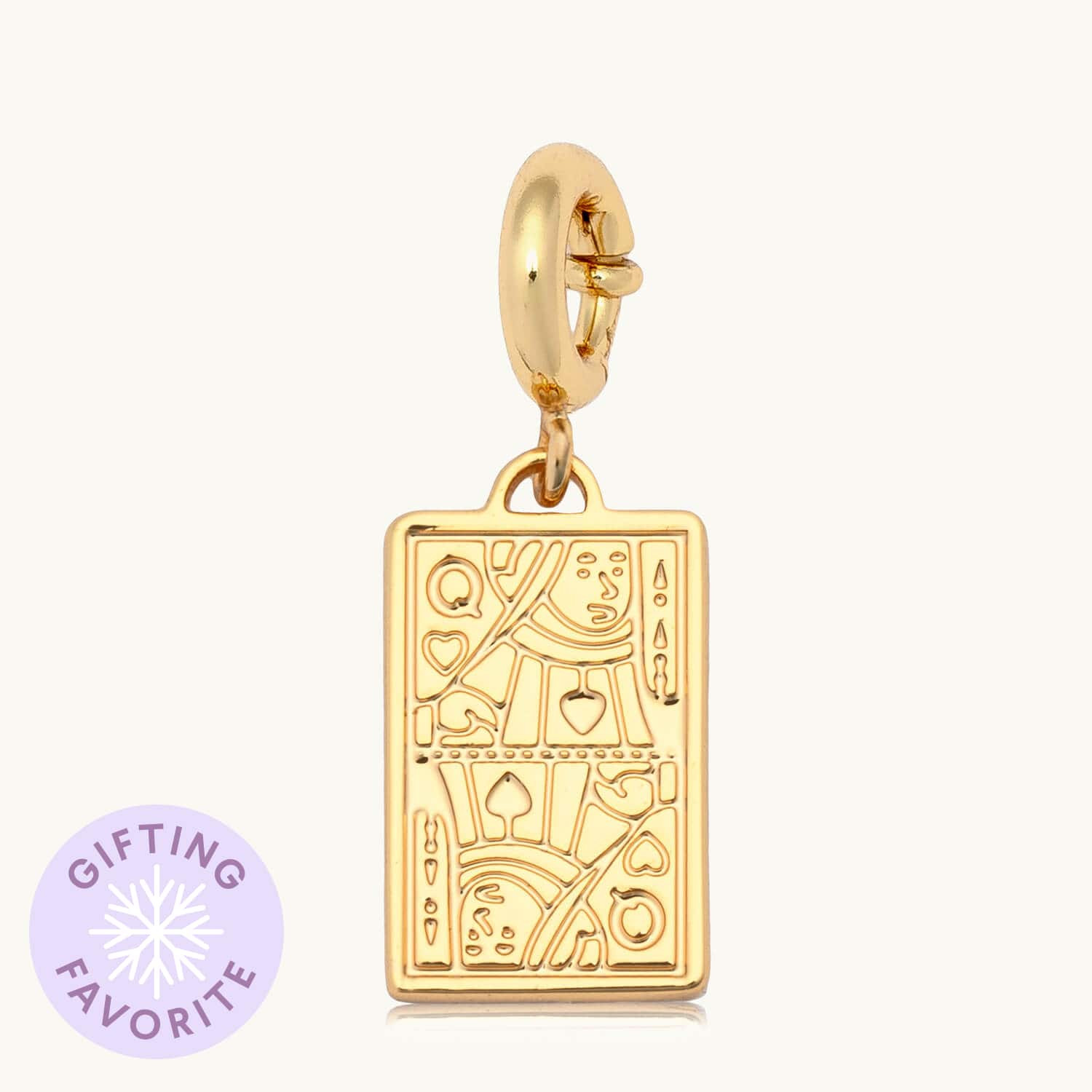 Queen of Hearts Charm | Little Words Project